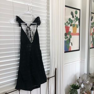 FREE PEOPLE black dress